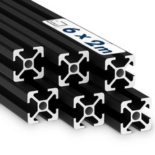 Alu Profil 6 Stück 20x20 2m