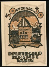 Notgeld Warin, 1922, 50