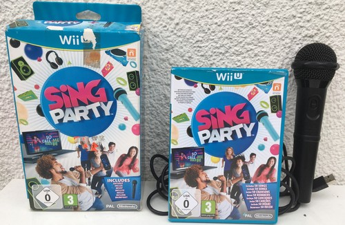 Nintendo wii sing party box - party,