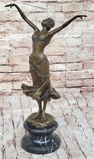 Jugendstil 18 " Elegant Bronze