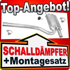 Mittelschalldämpfer für AUDI
