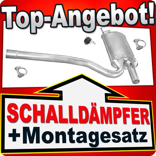 Mittelschalldämpfer für audi - für,