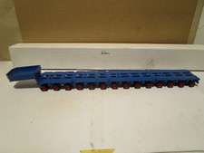 HERPA     ---   Tieflader    ---  neutral  in  blau        --