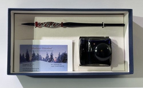 Glas schreibfeder set mit - schreibfeder,