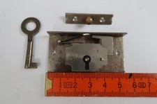 Truhenschloss Möbelschloss Antik Dornmaß 17 mm