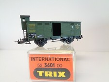 Trix H0 52 3601 00 gedeckter Güterwagen BrHs der K.Bay.Sts.B. in OVP DE16