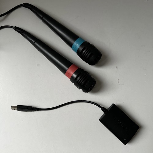 Singstar mikrofone blau - blau, rot