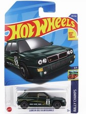 LANCIA Delta Integrale - #8  - green - Hot Wheels 1:64