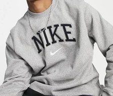 Nike Pullover Grau | Retro