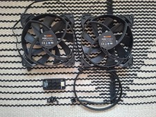 2x be quiet! Pure Wings 2 - 140 mm 4-Pin PC-Lüfter 1000 rpm + Splitter
