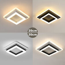 LED Deckenleuchte Quadrat Deckenlampe Schlafzimmer Wohnzimmer Küche Flur Büro DE