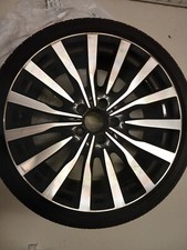 4x Alufelgen 19Zoll schw glanz poliert 19Zoll 9J  275x30 96  112 x 5