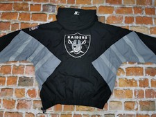 *STARTER LOS ANGELES RAIDERS VINTAGE WINTER USA JACKE*NFL*N.W.A.*GR: XXL*TIP TOP