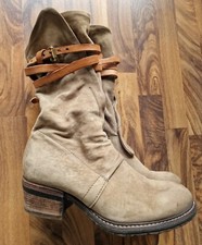 A.S.98 Stiefel Wildleder