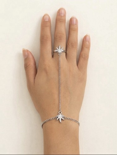 Hand kette ring armband - ring,