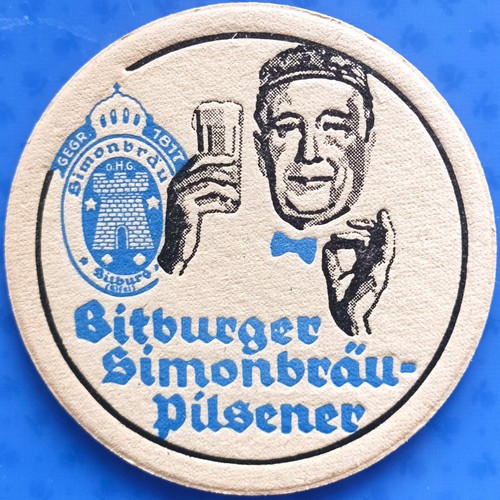 Alter bierdeckel bitburger - alter, vk