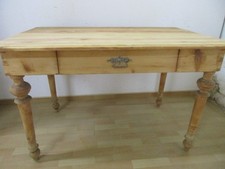 Tisch Esstisch mit Lade Gründerzeit um 1880 Weichholz Nr. 12