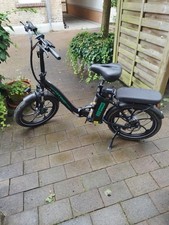 Fachhändler: E-Bike HITWAY BK2 faltbares Klapprad 16" 35-70km SW/Grün - NEU