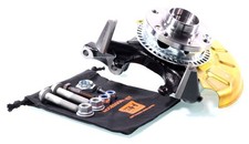 1x Achsschenkel Komplett Vorne Links für VW Caddy 9KV, Polo 6N, Bremse 239mm