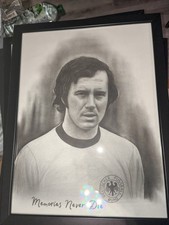 Zeichnung Franz Beckenbauer