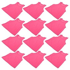 12er Set Fußball Leibchen Trainingsleibchen Markierungshemd Fußballleibchen