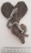 Stahlwolle Draht Herz Anhänger Ornament Hochzeit Muttertag Valentinstag Liebe