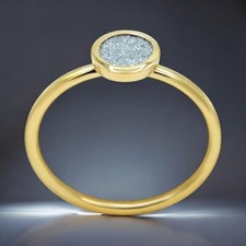 Osmium Ring Ronde in Roségold