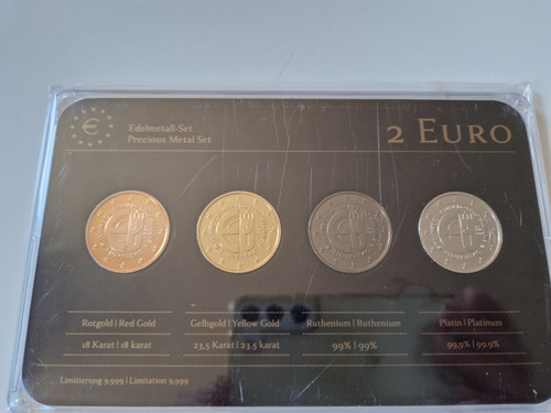 Euro münzen set slowakei - 2,
