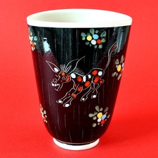 Italienische keramikvase mit - italienische,