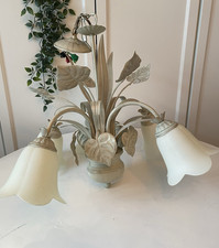 Creme landhaus kronleuchter - creme,