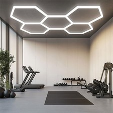 5x Hexagon LED Lampe