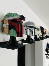 Display Wandhalterung für alle Lego Helme Star Wars Batman Marvel - Wand Halter