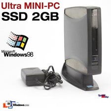 MINI COMPUTER PC 2GB SSD FÜR WINDOWS WIN 98 XP 2000 RS-232 MICRO OLD GAMES