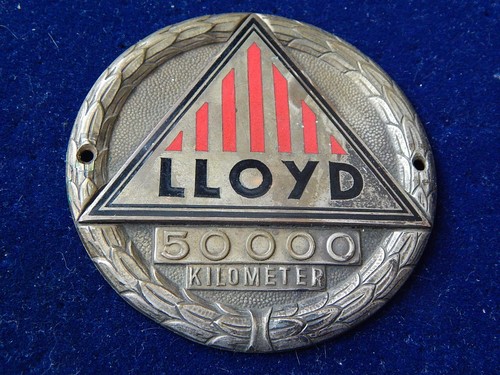 Lloyd plakette für 000 - lloyd,