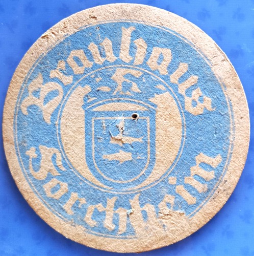Alter bierdeckel brauhaus - alter,