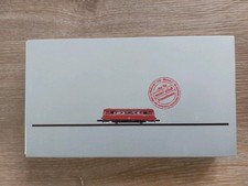 Schienenbus, Häuser und Gleise (Spur Z)