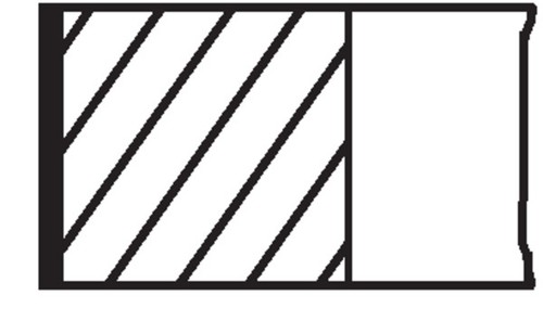 Mahle kolbenringsatz 011 n0 - kolbenringsatz,