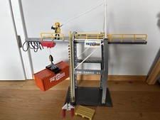 Playmobil Kran elektrischer Verladekran 5254 Cargo Containerkran OVP + +Zubehör