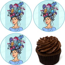 Friseur Tortenaufleger Muffin