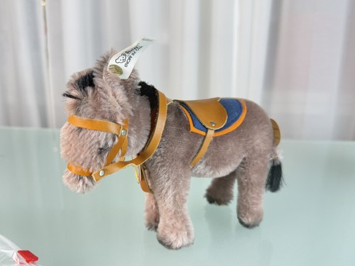 Steiff tier 0126 esel - esel, x