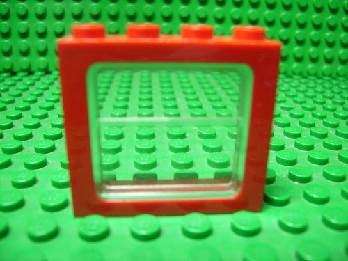 Lego eisenbahn fenster - fenster,rot,, k7