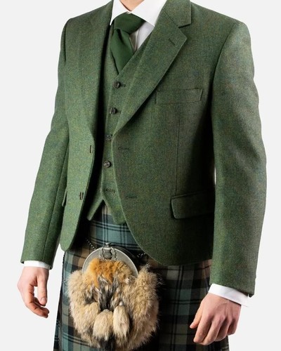 Herren lovat grün argyle - grün,