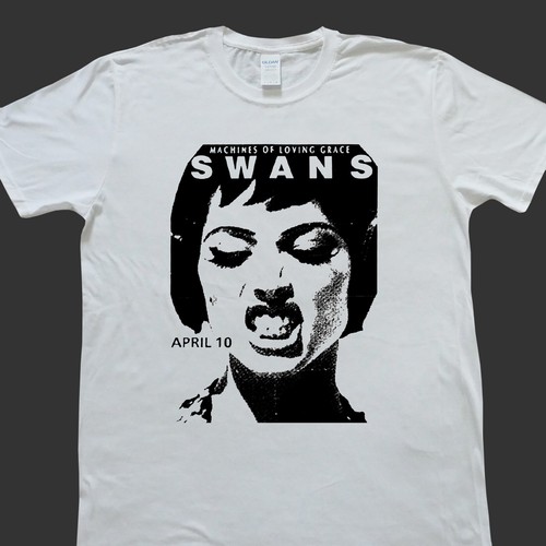 Swans noise punk rock shirt - punk,