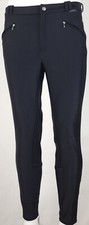 Horka  Herren - Reithose Atlanta Vollbesatz - Softshell schwarz Klettabschluss