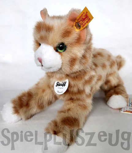 Steiff katze mimmi rot - katze,