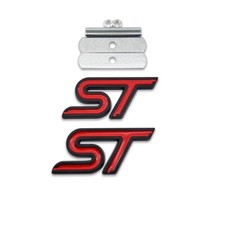 Black Red ST Logo Front Grille