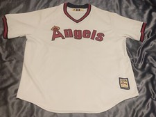 Majestic Cooperstown Trikot von den California Angels - XXL - Baseball MLB