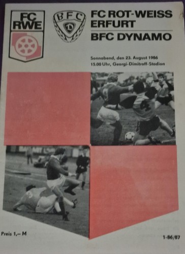 1986 ddr oberliga fc - ddr,