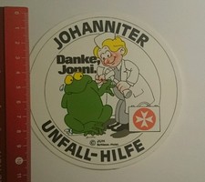 Aufkleber/Sticker: Johanniter