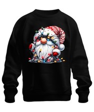 Weihnachtsmann mit Lichtern